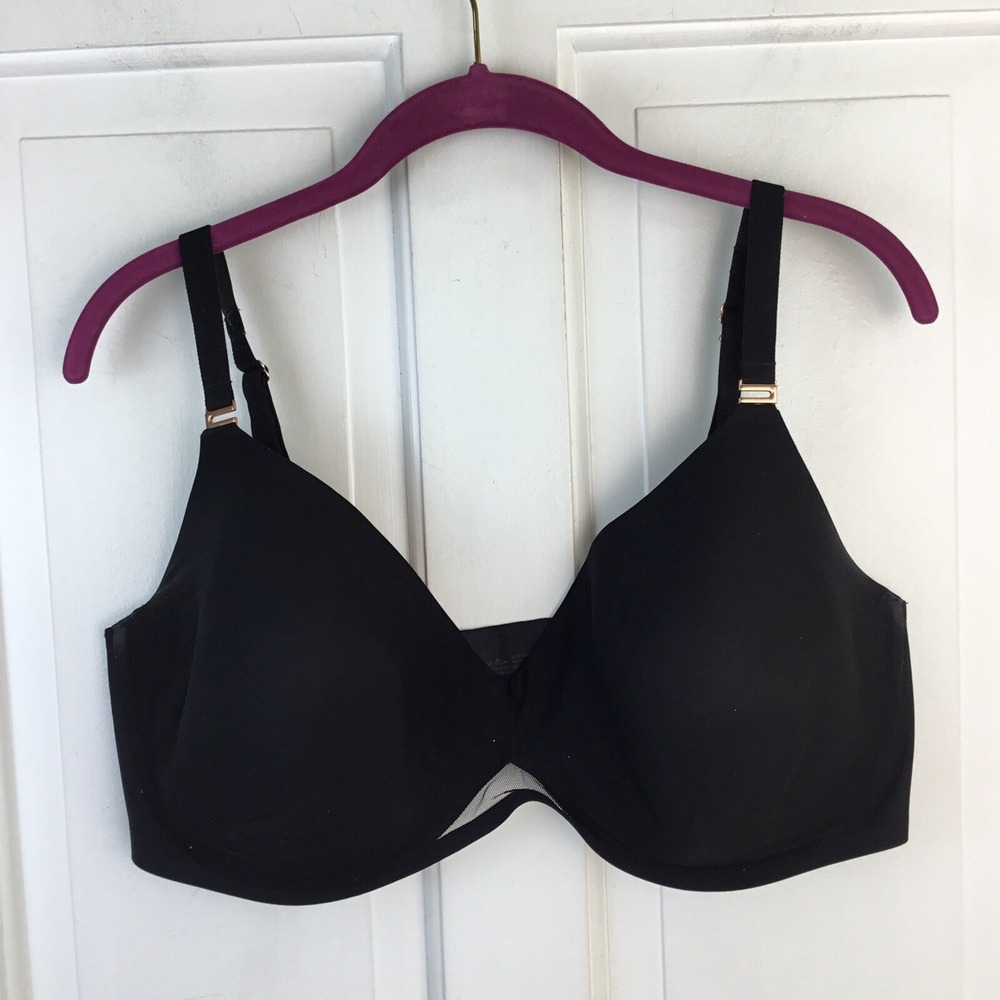 Soma Perfect Coverage Bra 40 DDD Black Full Coverage Underwire